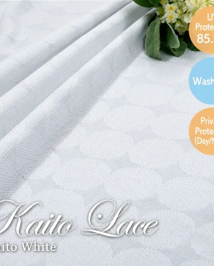 Kaito Day & Night Privacy Sheer Curtain